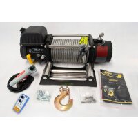 Elektroseilwinde 24V 5443kg  Zugkraft