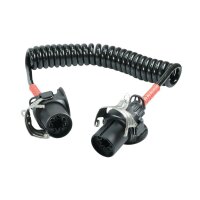 ABS/EBS-Spiralkabel 7-pol  24V , Arbeitslänge 3.5m