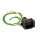 Anschlusskabel  AKBL700W rechts weiss/grün 2 pol