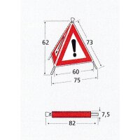Triopan Faltsignal 60cm