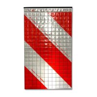 Warnflagge ECE für Hebebühnen rechts