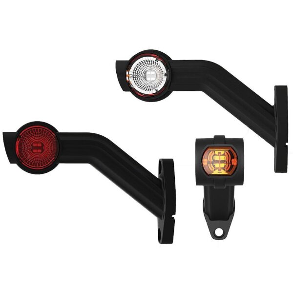 LED Umrissleuchte Fristom FT-140 12/24V  links