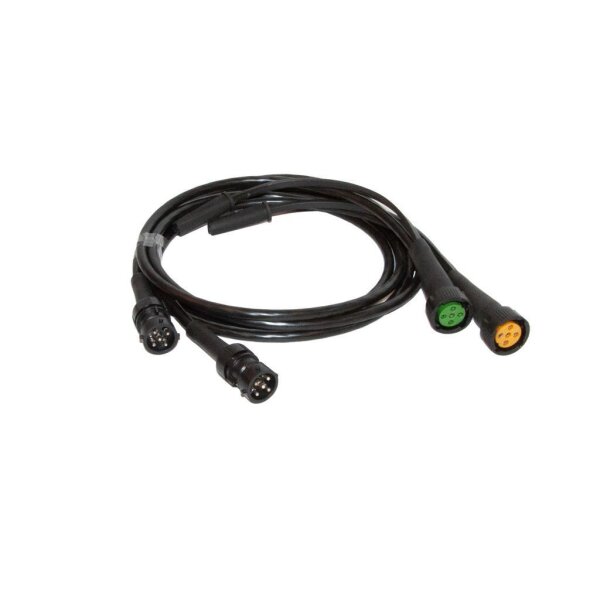 Adapterk. Set 5-pol. 1.5m Aspöck, plus 2-pol DC-