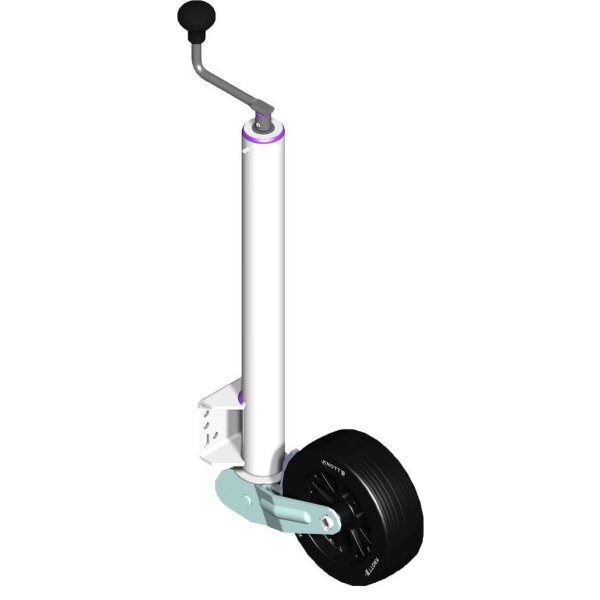 Stützrad    500kg  60mm  Hub 325mm