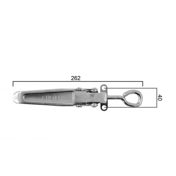 Exzenterverschluss mit Öse M10 60450