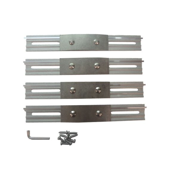 Halteplatten Quick-fix, abschliessbar mit Schlüssel