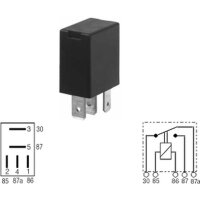 Micro, Wechsler Relais 104,  12V / 25/15A