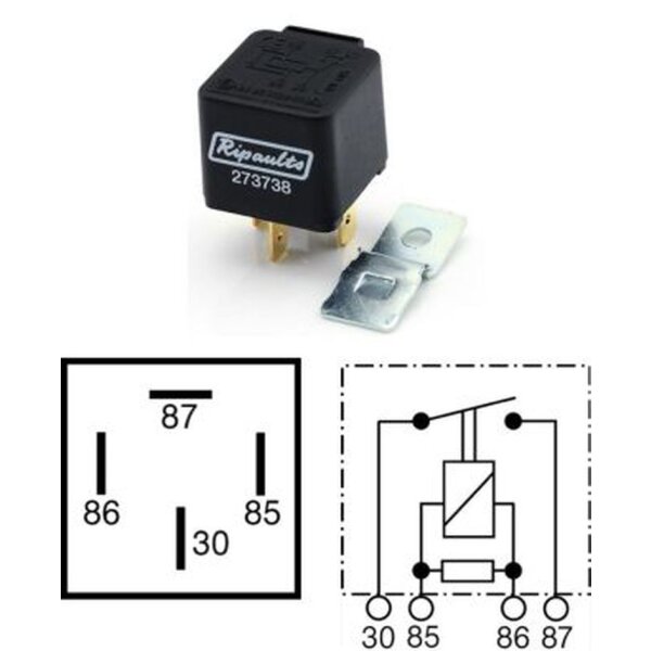 Mini, Schliesser Relais 212, 24V / 20A