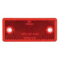 Rückstrahler rot 89 x 40mm