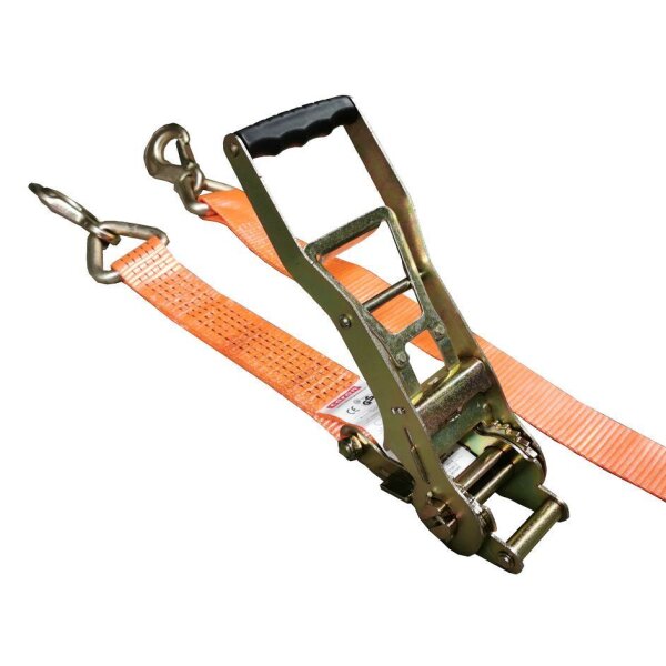 Zurrgurt LC 2500daN, Triangelhaken 10m ERGO-Ratsche