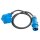 Verlängerungskabel CEE 16A 3-pol  1.5m Stecker + Dose