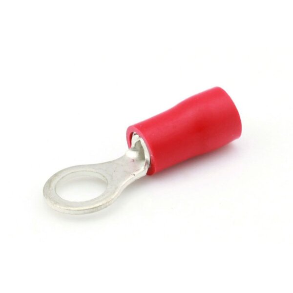 Quetschverbinder, 0.5 - 1.0 mm², M5 rot, DIN/ISO 46237