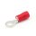 Quetschverbinder, 0.5 - 1.0 mm², M5 rot, DIN/ISO 46237