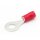 Quetschverbinder, 0.5 - 1.0 mm², M6 rot, DIN/ISO 46237