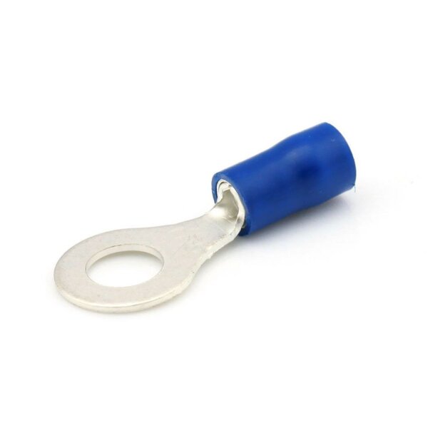 Quetschverb. 1.5 - 2.5 mm², M6 blau, DIN/ISO 46237