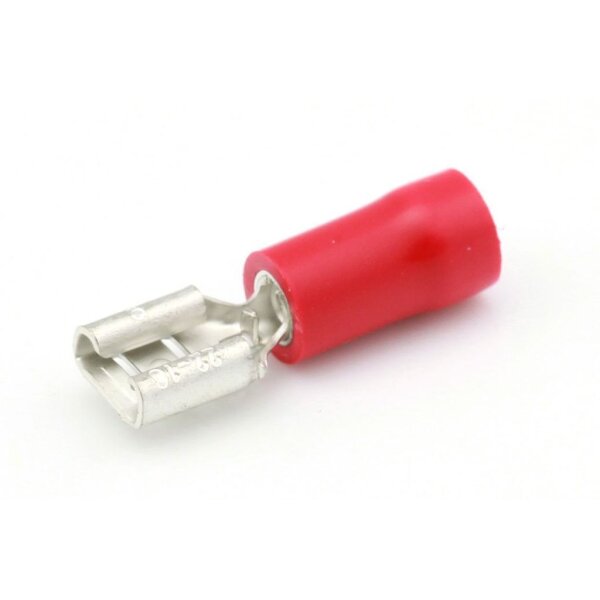 Quetschverbinder, 0.5 - 1.0 mm², rot, DIN/ISO 46245
