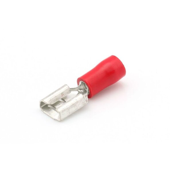 Quetschverbinder, 0.5 - 1.0 mm², rot, DIN/ISO 46245
