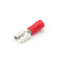 Quetschverbinder, 0.5 - 1.0 mm², rot, DIN/ISO 46245
