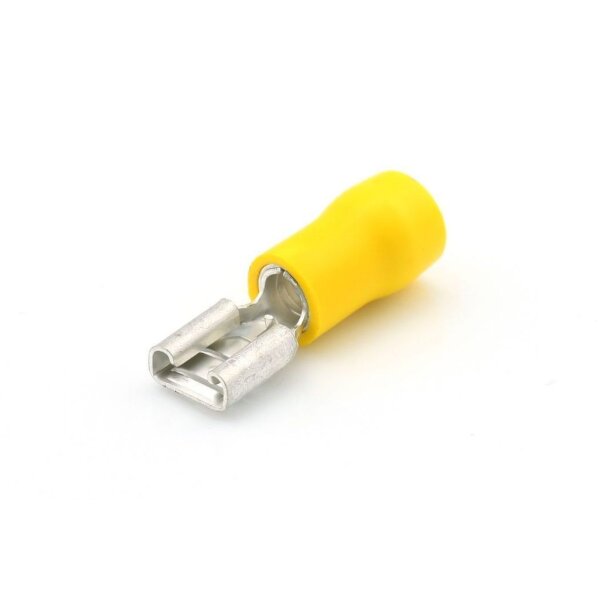 Quetschverbinder, 4.0 - 6.0 mm², gelb, DIN/ISO 46245