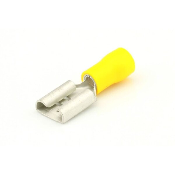 Quetschverbinder, 4.0 - 6.0 mm², gelb, DIN/ISO 46245