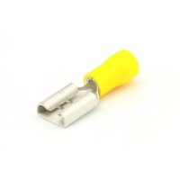 Quetschverbinder, 4.0 - 6.0 mm², gelb, DIN/ISO 46245