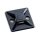 Selbstklebeplatte 19 x 19 mm  schwarz