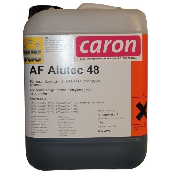 Frostschutz AF Alutec 48, Kühlmittelkonzentrat, blau