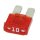 Flachstecksicherung Micro 2, rot, 10A bis 32V