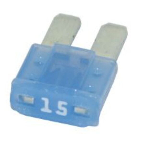 Flachstecksicherung Micro 2, blau, 10A bis 32V