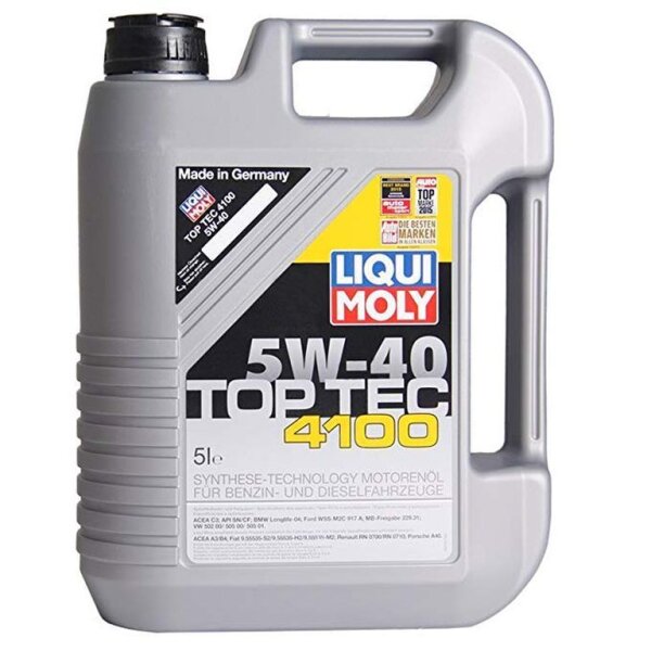 Motorenöl 5W40, TOP TEC 4100