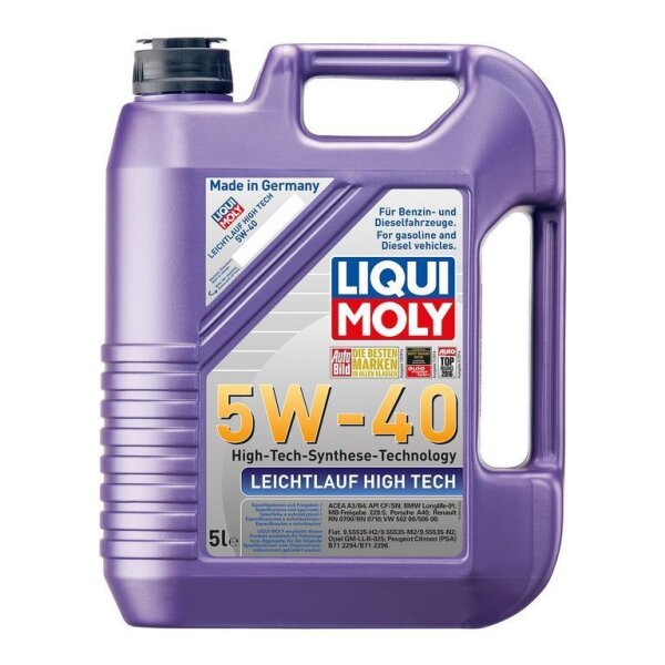 Motorenöl 5W40, Hig Tech