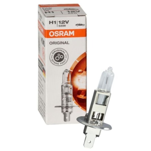 Autolampe OSRAM Glühlampe H1 12V 55Watt  P14.5s