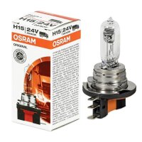 OSRAM Glühlampe, Tagfahrl. u. Fernlicht H15 24V 60/20W