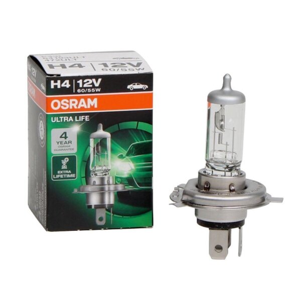 Autolampe OSRAM Glühlampe H4 12V 60/55Watt P43t