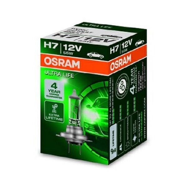 Autolampe OSRAM Glühlampe H7 12V 55Watt  PX26d