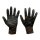 Mikro-Feinstrickhandschuhe schwarz Gr. L