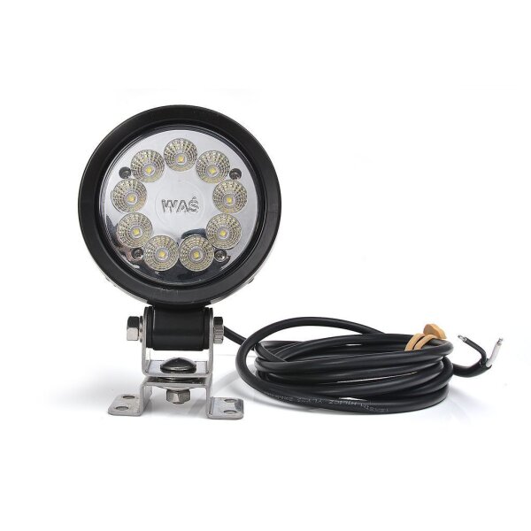LED Arbeitsscheinw. Ø 108x46, 12-70V  WAS