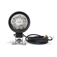 LED Arbeitsscheinw. Ø 108x46, 12-70V  WAS