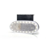 LED Positionsleuchte WAS 12/24V weiss