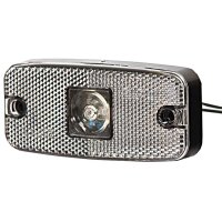 LED Positionsleuchte WAS 12/24V weiss