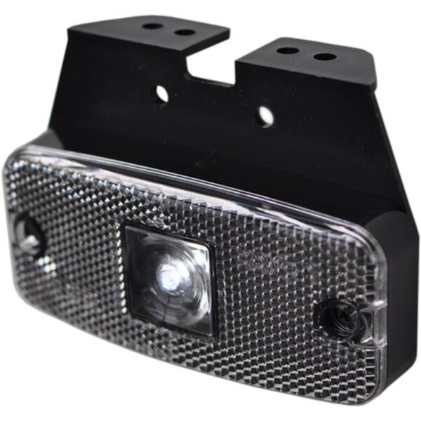 LED Positionsleuchte WAS 12/24V weiss