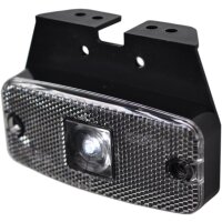 LED Positionsleuchte WAS 12/24V weiss