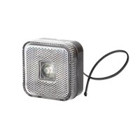 LED Positionsleuchte WAS 63-2 12/24V weiss