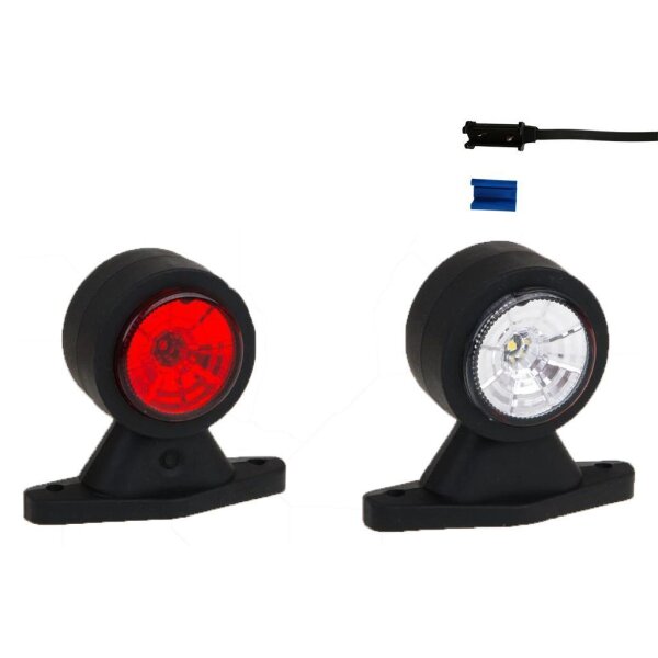 LED Umrissleuchte Fristom FT-009A 12/24V li/re kurz