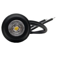 LED Positionsleuchte WAS 12/24V weiss