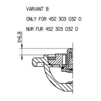 Kupplungskopf CH, gelb