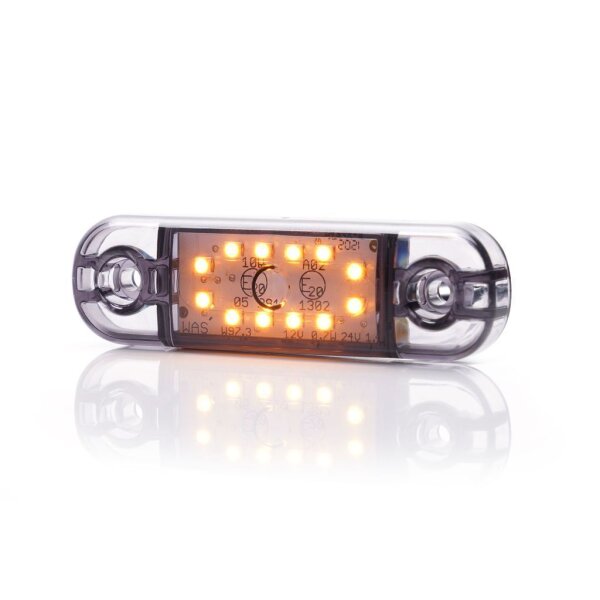 LED Seitenmarkierleuchte WAS 714 Dark  12/24V