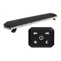 LED Lightbar 1528 x 218 x 25, 12/24V gelb 60"