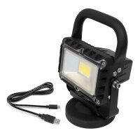 LED Magnetleuchte, 1000 lm Li Akku 10W