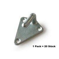 Dreiloch-Planenhaken, 1 Pack = 20Stk.